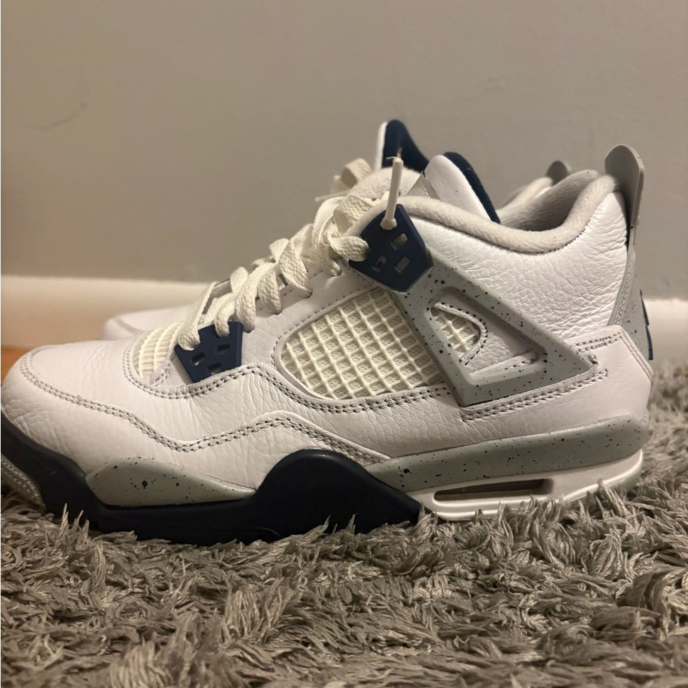 Youth Jordan 4 Midnight Navy